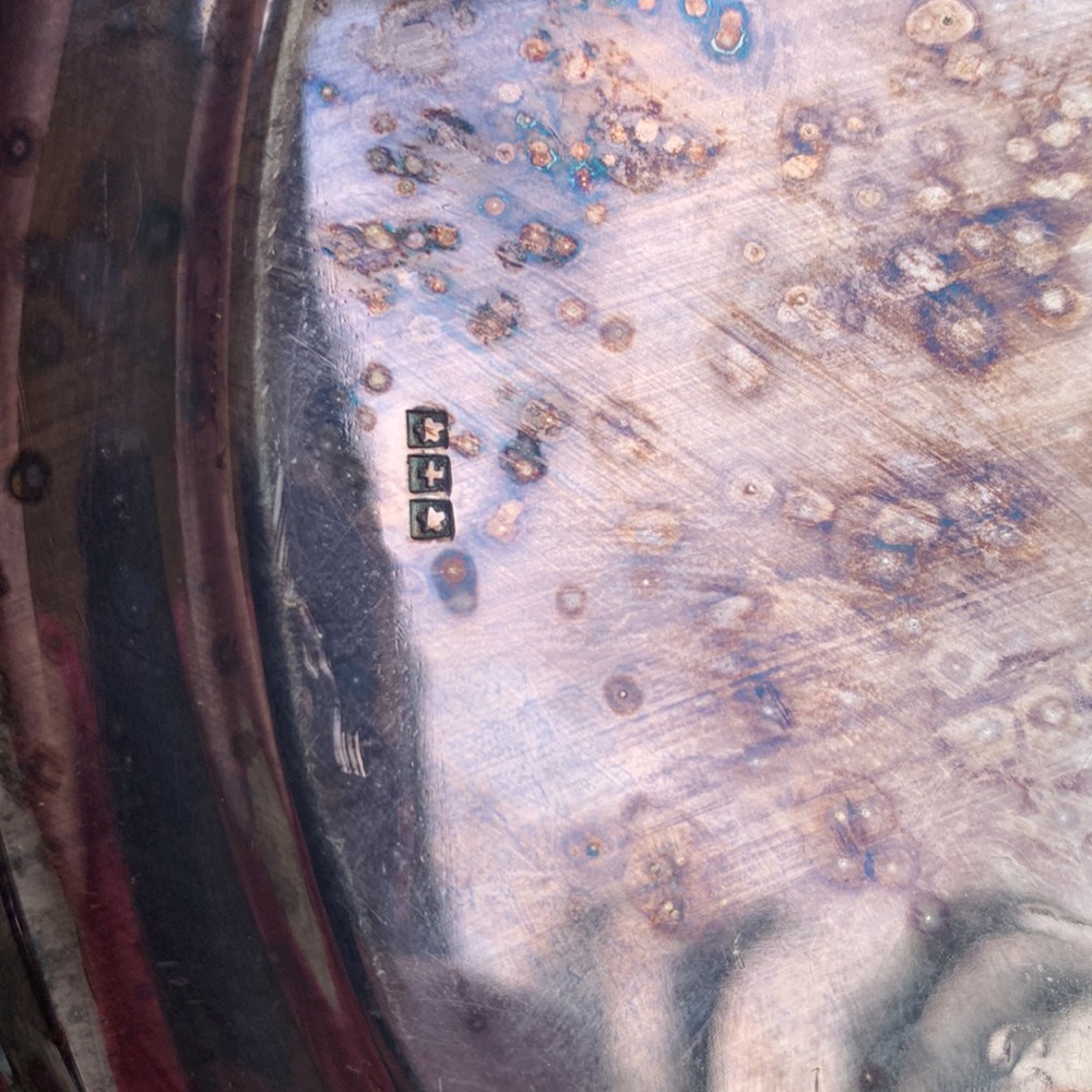 Vintage Serving Tray With Handles - Picture 12 of 14